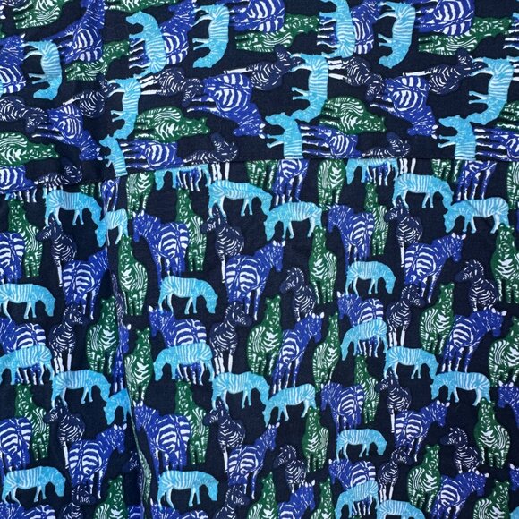 Marc Anthony Blue Zebra Luxury Button Down Mens Shirt Size XXL - Picture 11 of 11